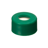 Short-Cap (green) with Septa PTFE/Silicone, pk.100